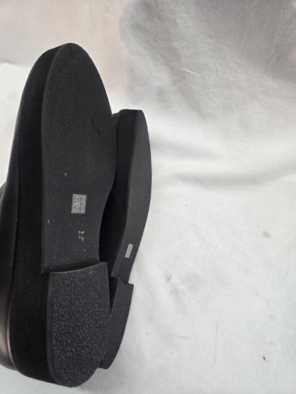 Eileen Fisher Women's Size 11M Leather Platform Bootie Boots Black - Picture 7 of 7